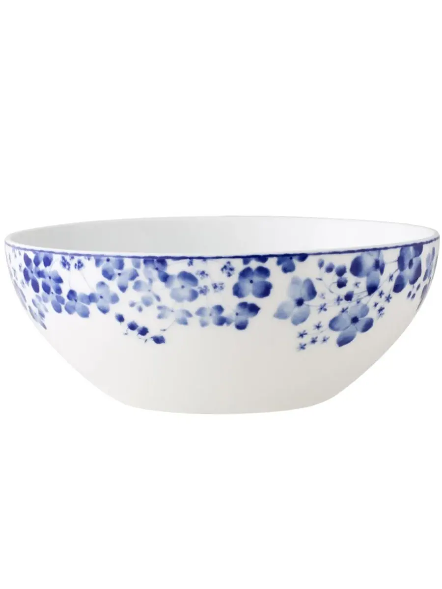 Круглая миска Noritake Bloomington Road 23 см — изображение 1 из 10, синий
