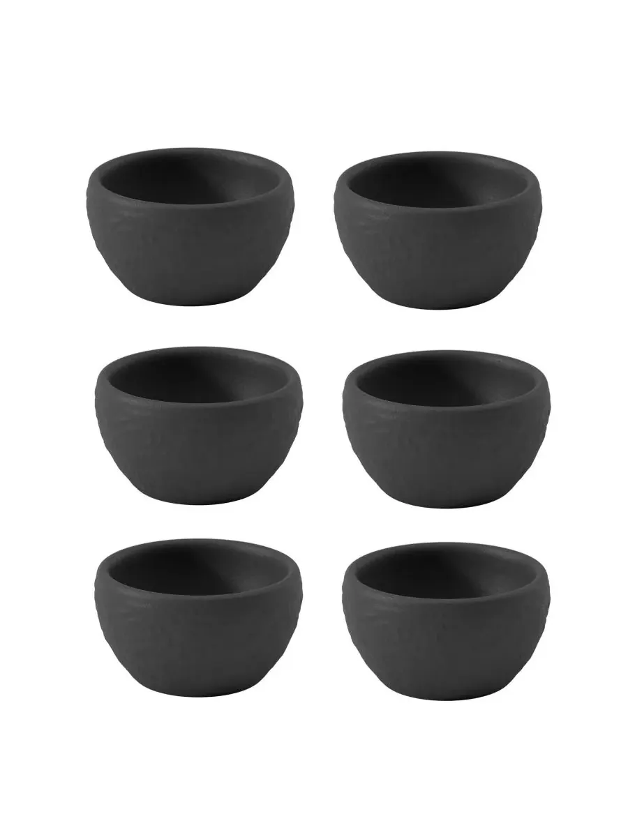 Набор из 6 солонок и перечниц Manufacture Rock Villeroy & Boch — изображение 1 из 4, черный