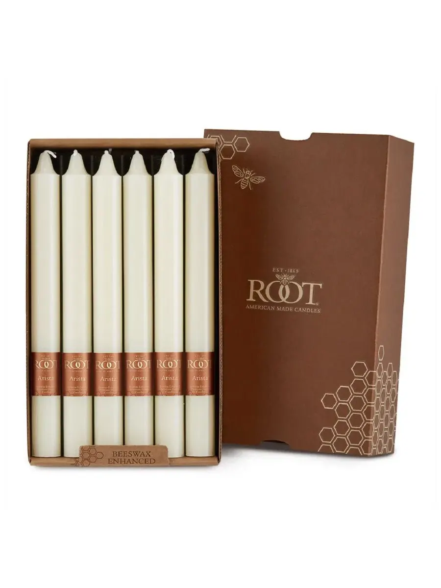 Набор из 12 свечей Arista, 23 см ROOT CANDLES