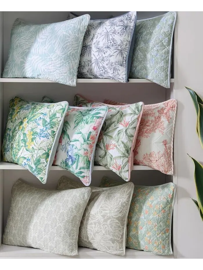 Наборы двусторонних одеял Coral Garden Tommy Bahama Home — изображение 5 из 13, розовый