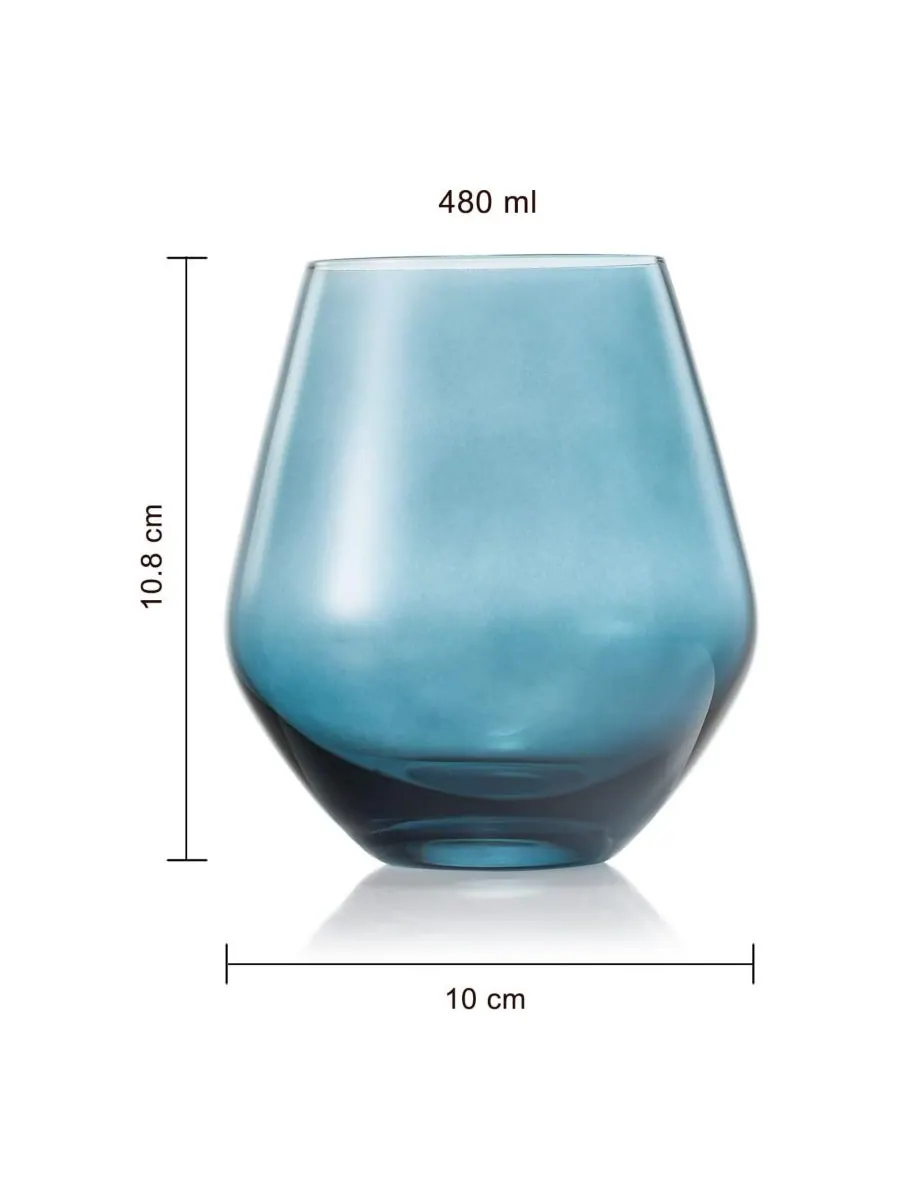 Набор из 4 бокалов для вина без ножки Khen Pastel Muted The Wine Savant — изображение 3 из 5, мульти