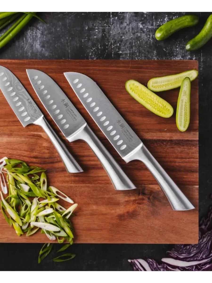 Нож Santoku Дамасиро 14 см Cuisine::Pro — изображение 3 из 3, нет цвета