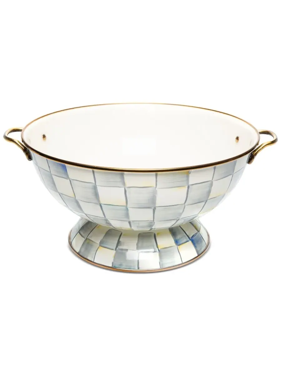 Миска Sterling Check Everything Bowl Mackenzie-Childs — изображение 1 из 4, мульти