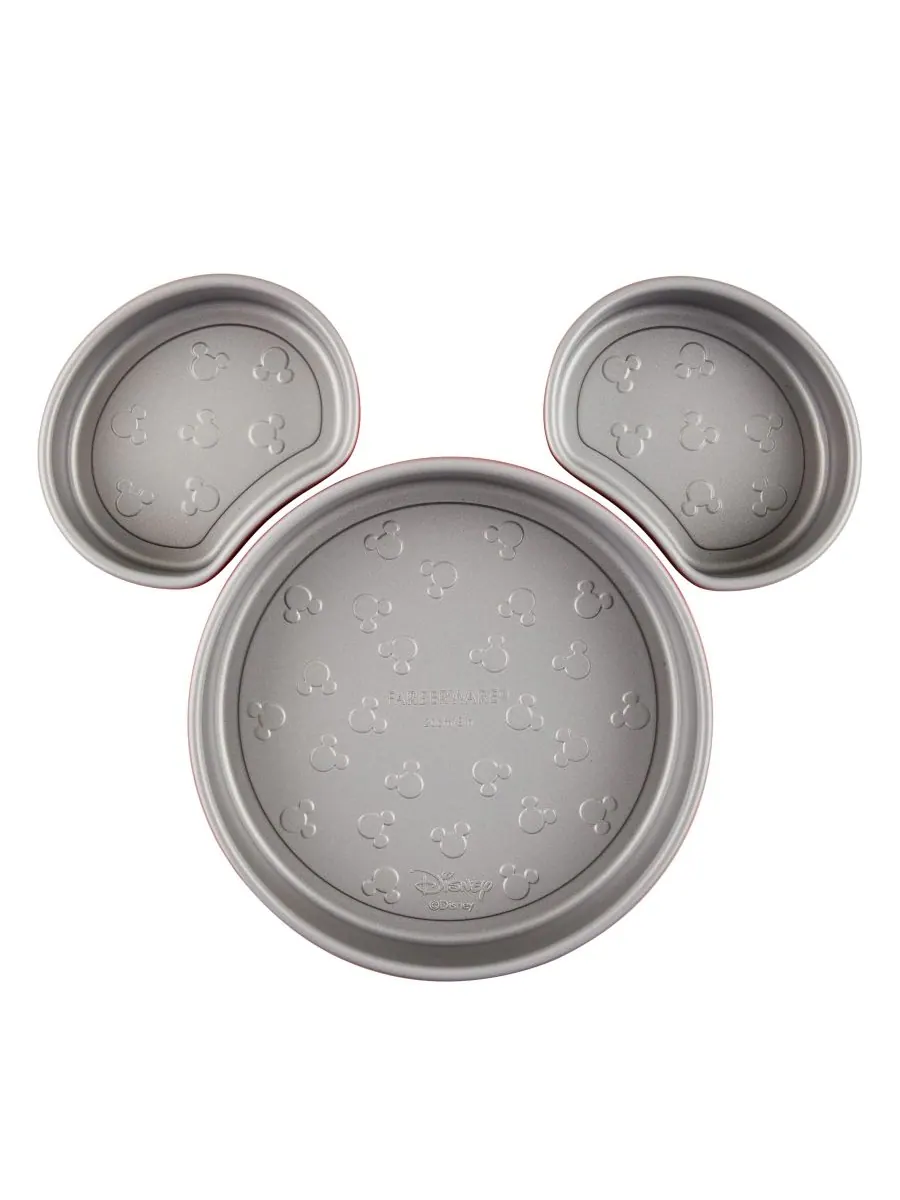 Набор из 3 антипригарных форм для выпечки Bake with Mickey Mouse Farberware