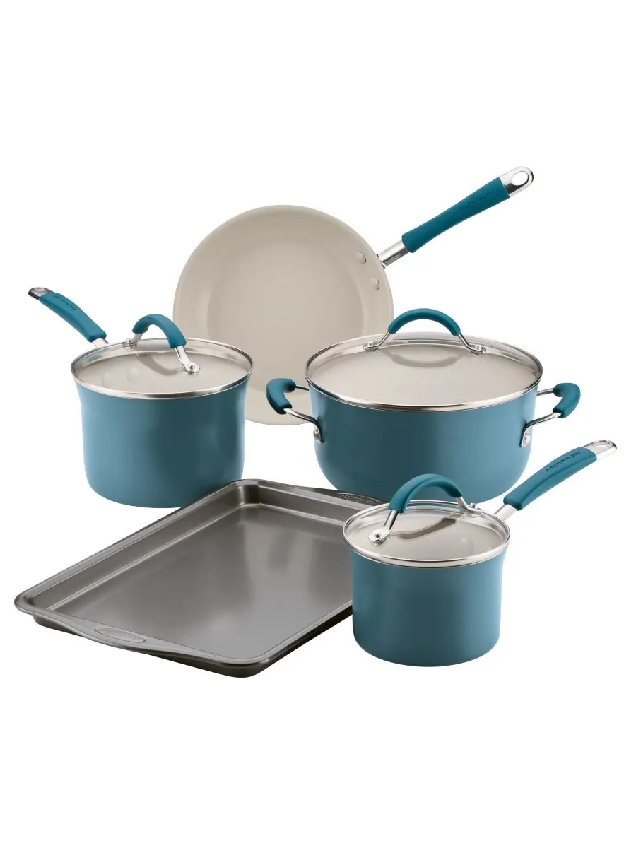 Набор посуды Cucina с керамическим антипригарным покрытием, 8 предметов, созданный специально для
