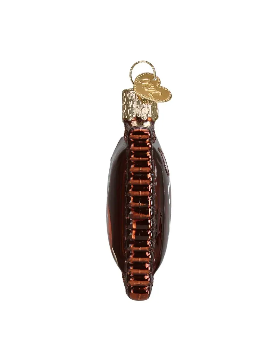 Елочная игрушка из стекла Mars Wrigley Candies M&M's Milk Chocolate Candy Ornament Old World — изображение 3 из 4, коричневый