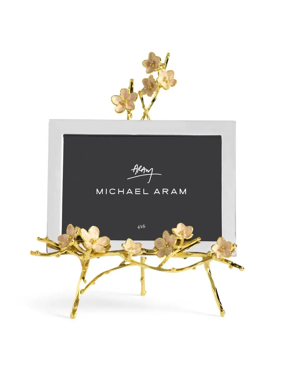 Фоторамка-мольберт Cherry Blossom Easel Frame, 4" x 6" Michael Aram — изображение 1 из 3, нет цвета