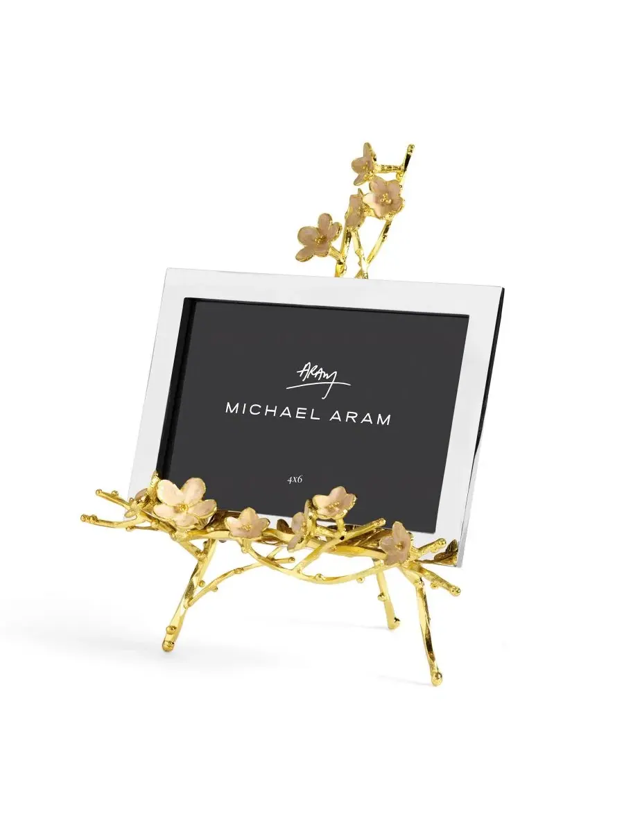 Фоторамка-мольберт Cherry Blossom Easel Frame, 4" x 6" Michael Aram — изображение 2 из 3, нет цвета