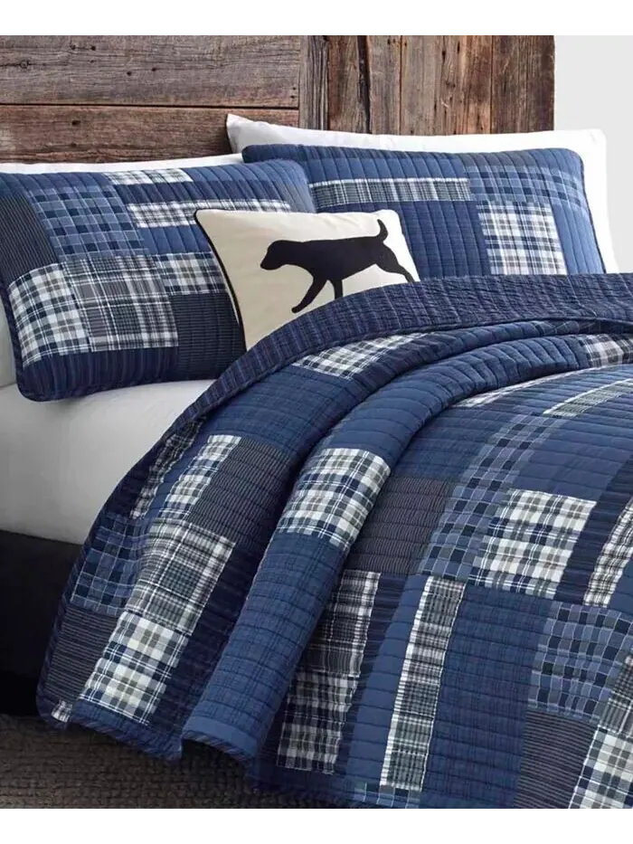 Наборы одеял Eastmont Eddie Bauer — изображение 4 из 11, темно-синий