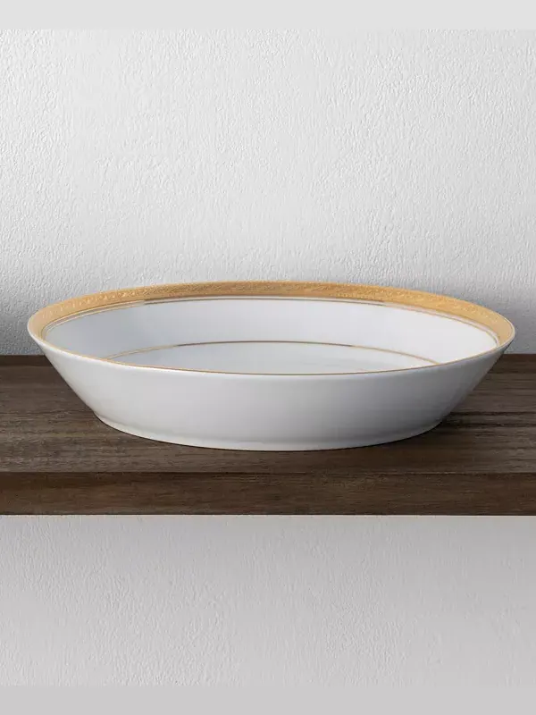Набор мисок Crestwood из 4 предметов, сервиз на 4 персоны Noritake — изображение 4 из 4, золото