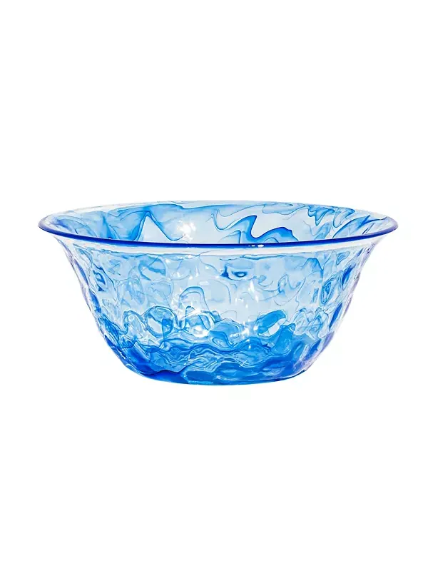 Миска для сервировки Aegean Swirl, 12,5 дюйма Abode Homewares — изображение 1 из 1, синий