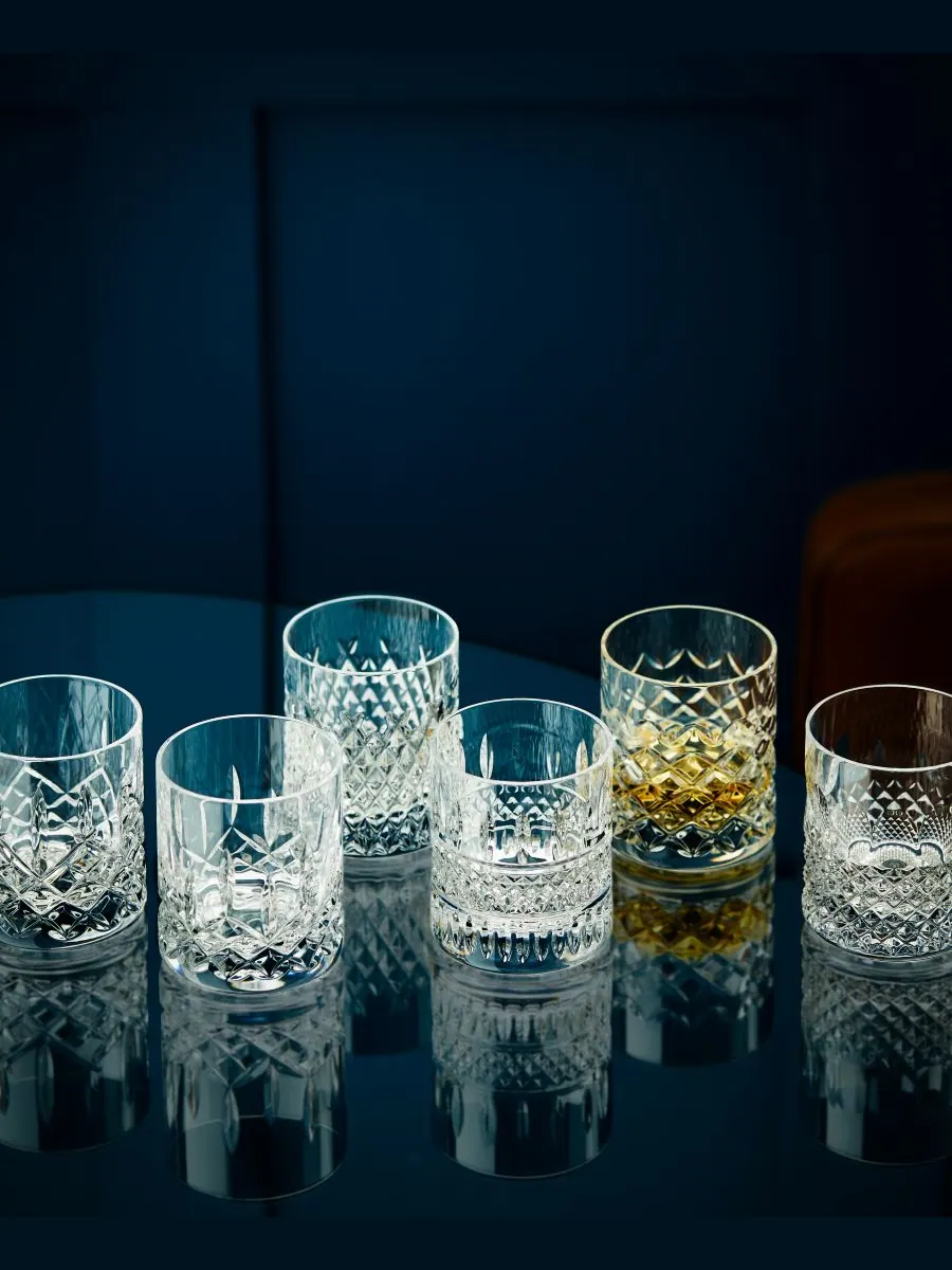 Набор из 6 стаканов Connoisseur Straight Tumbler объемом 6 унций Waterford — изображение 5 из 6, прозрачный