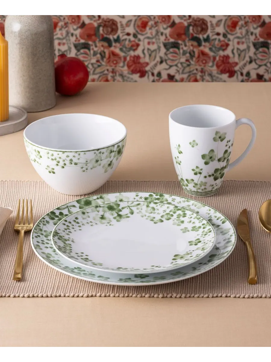 Набор посуды Bloomington Road из 4 предметов, на 1 персону Noritake — изображение 3 из 10, зеленый