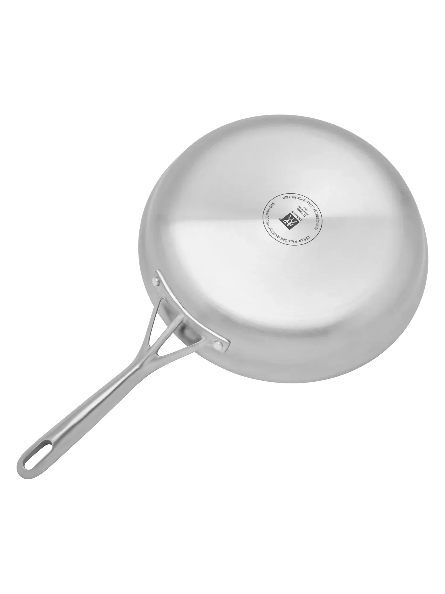 Сковорода Zwilling Motion Stainless Steel, 30 см — изображение 3 из 7, серебристый