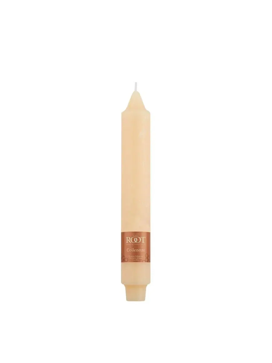 Набор из 4 конусных свечей Timberline Collenette 23 см Root Candles — изображение 2 из 3, кремовый