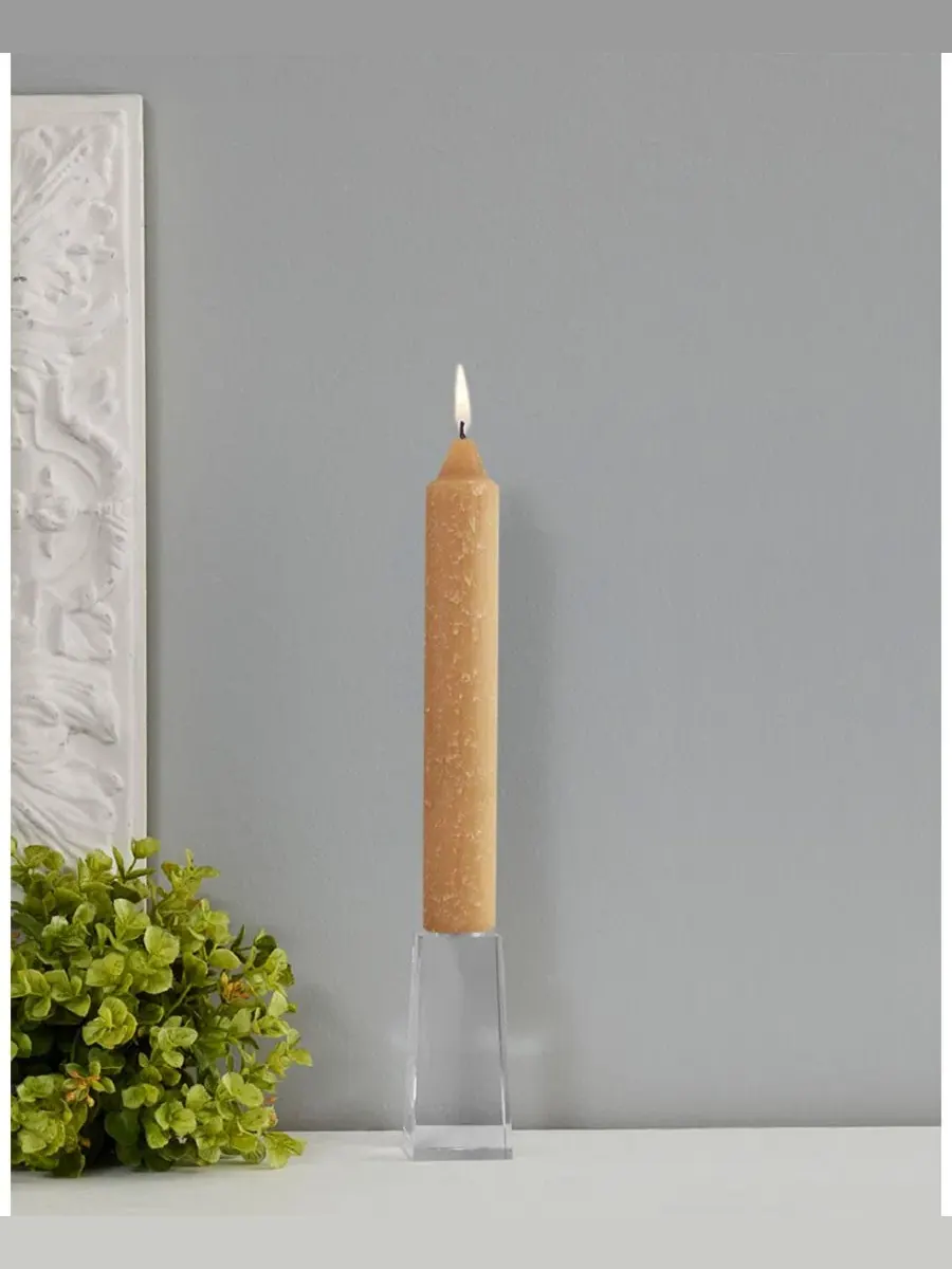 Набор из 4 конусных свечей Timberline Collenette 23 см Root Candles — изображение 3 из 3, воск