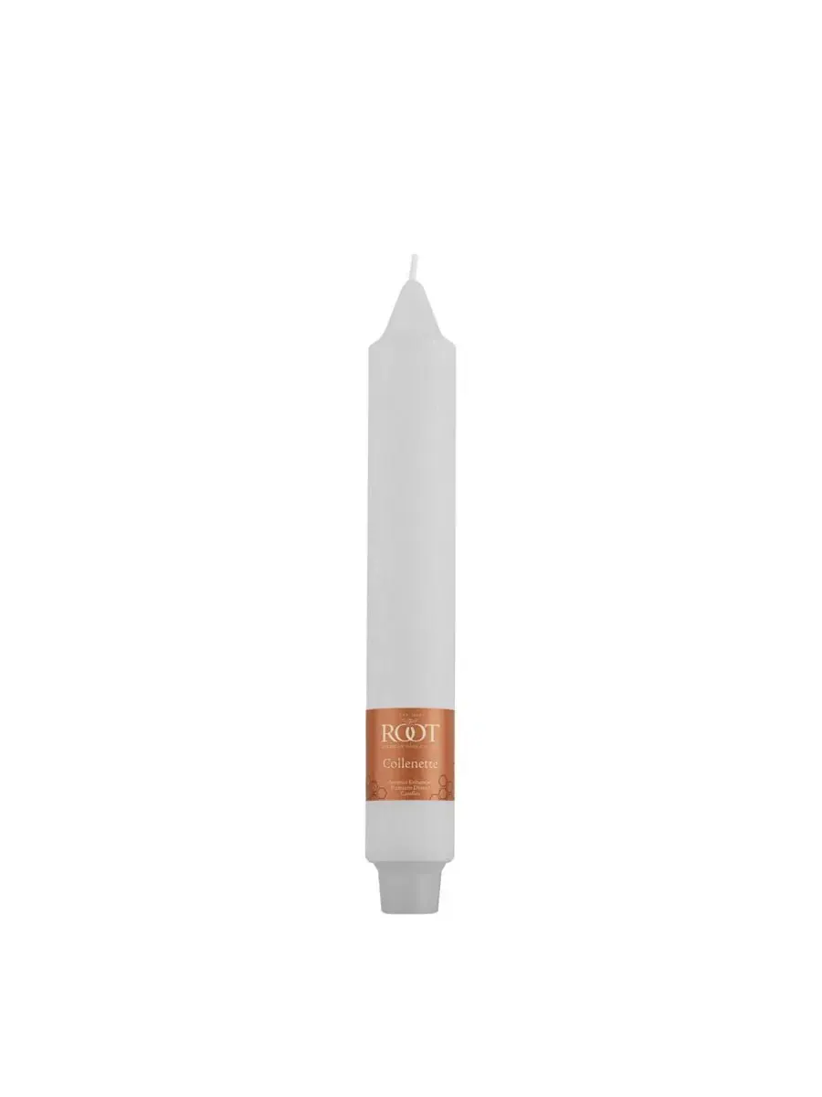 Набор из 4 конусных свечей Timberline Collenette 23 см Root Candles — изображение 2 из 6, белый