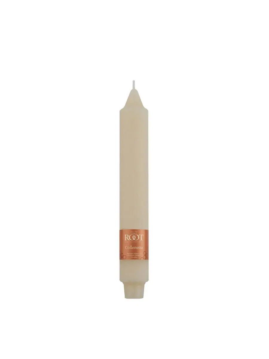 Набор из 4 конусных свечей Timberline Collenette 23 см Root Candles — изображение 2 из 6, белый