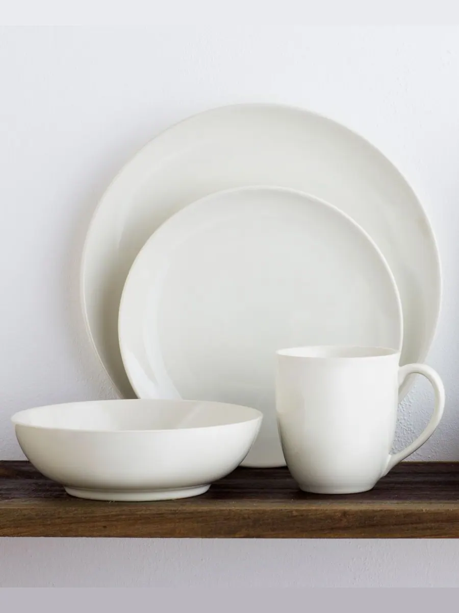 Набор из 4 салатных тарелок Colorwave Coupe Noritake — изображение 5 из 10, бирюзовый