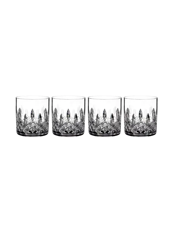 Стакан Connoisseur Lismore с прямыми стенками, 6 унций, набор из 4 штук Waterford — изображение 1 из 3, прозрачный