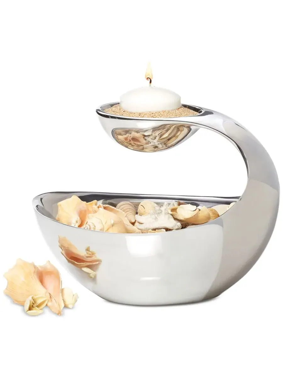 Сервер Nambe Large Scoop — изображение 3 из 10, серебряный