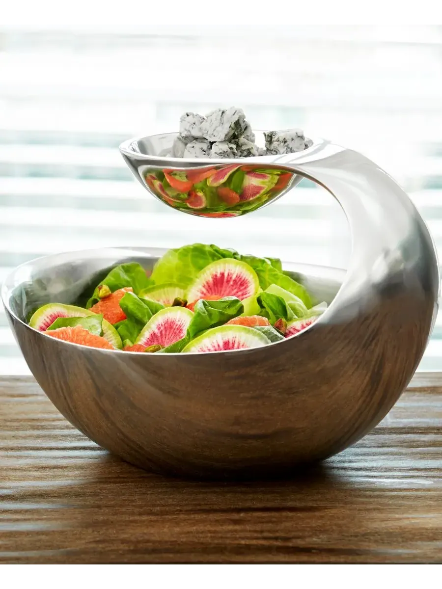 Сервер Nambe Large Scoop — изображение 4 из 10, серебряный