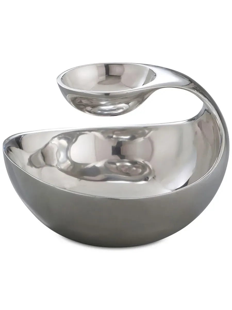 Сервер Nambe Large Scoop — изображение 5 из 10, серебряный
