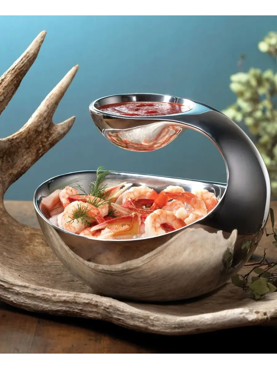 Сервер Nambe Large Scoop — изображение 7 из 10, серебряный