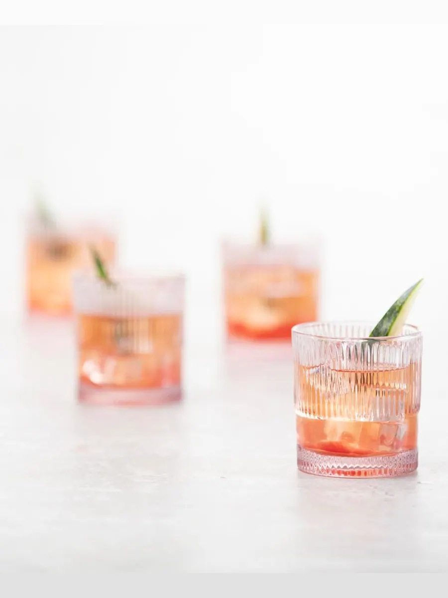 Набор из 4 стаканов NoHo Double Old-Fashioned объемом 9,85 унций Fortessa — изображение 10 из 10, синий