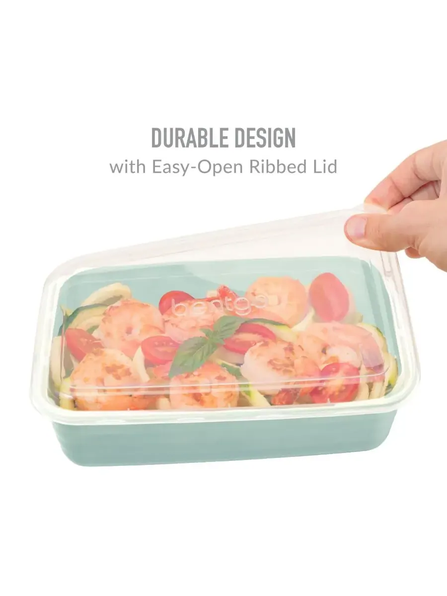 Набор для приготовления еды Prep Meal Prep Kit Gleam Metallic Collection, 60 предметов Bentgo — изображение 3 из 6, мульти