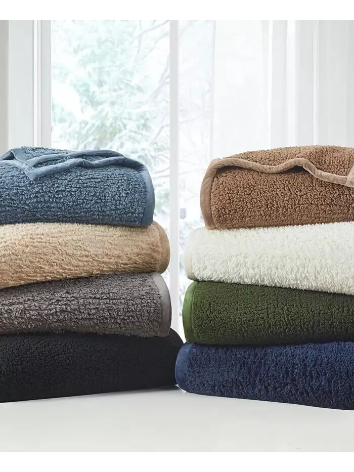 Берлингтонские берберские одеяла Woolrich — изображение 4 из 4, зеленый