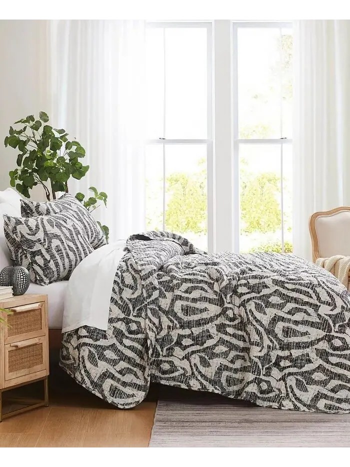 Комплект одеял большого размера Khari Southshore Fine Linens — изображение 6 из 8, синий