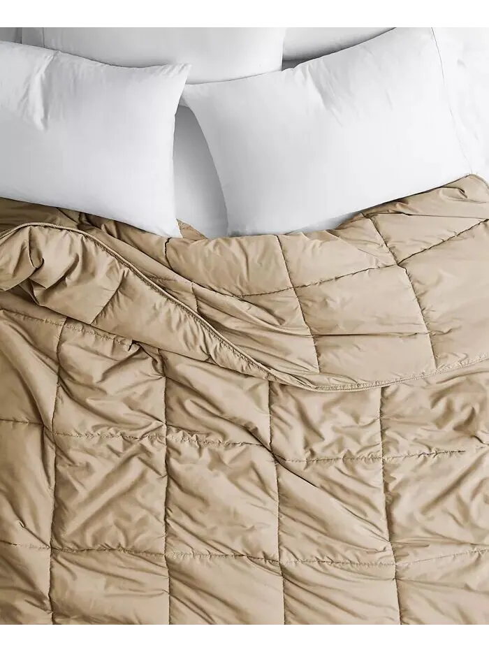 Всесезонное альтернативное пуховое одеяло премиум-класса Southshore Fine Linens — изображение 2 из 5, светлый бежевый