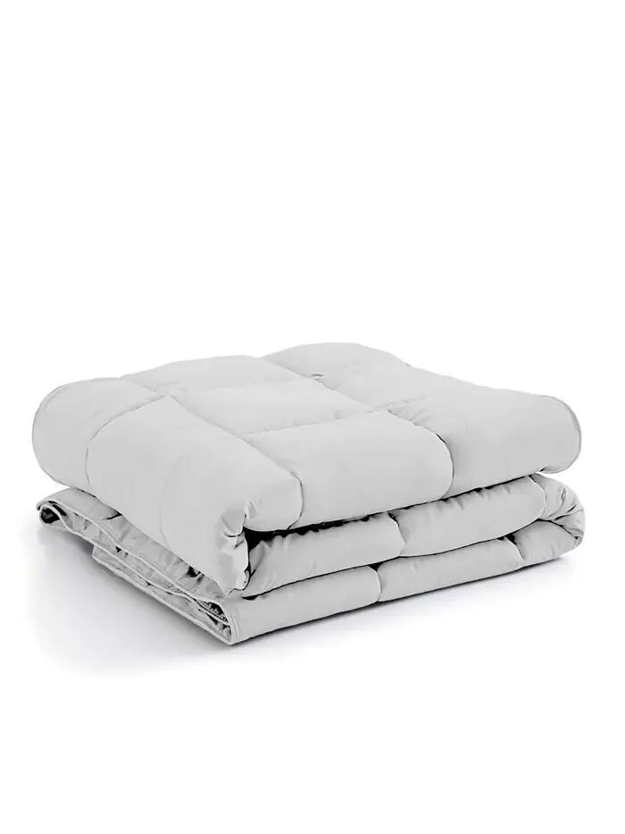 Всесезонное альтернативное пуховое одеяло премиум-класса Southshore Fine Linens — изображение 5 из 5, светлый серый