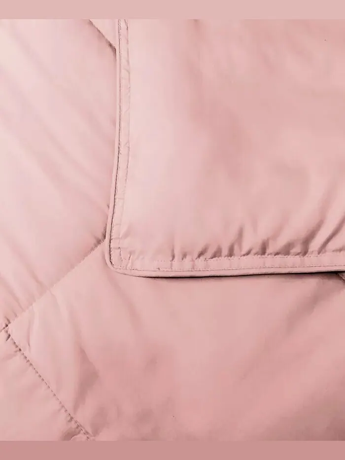 Всесезонное альтернативное пуховое одеяло премиум-класса Southshore Fine Linens — изображение 4 из 5, розовый