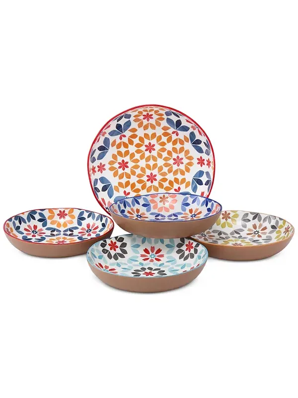 Набор для пасты и мисок Geo Floral из 5 предметов Lorren Home Trends