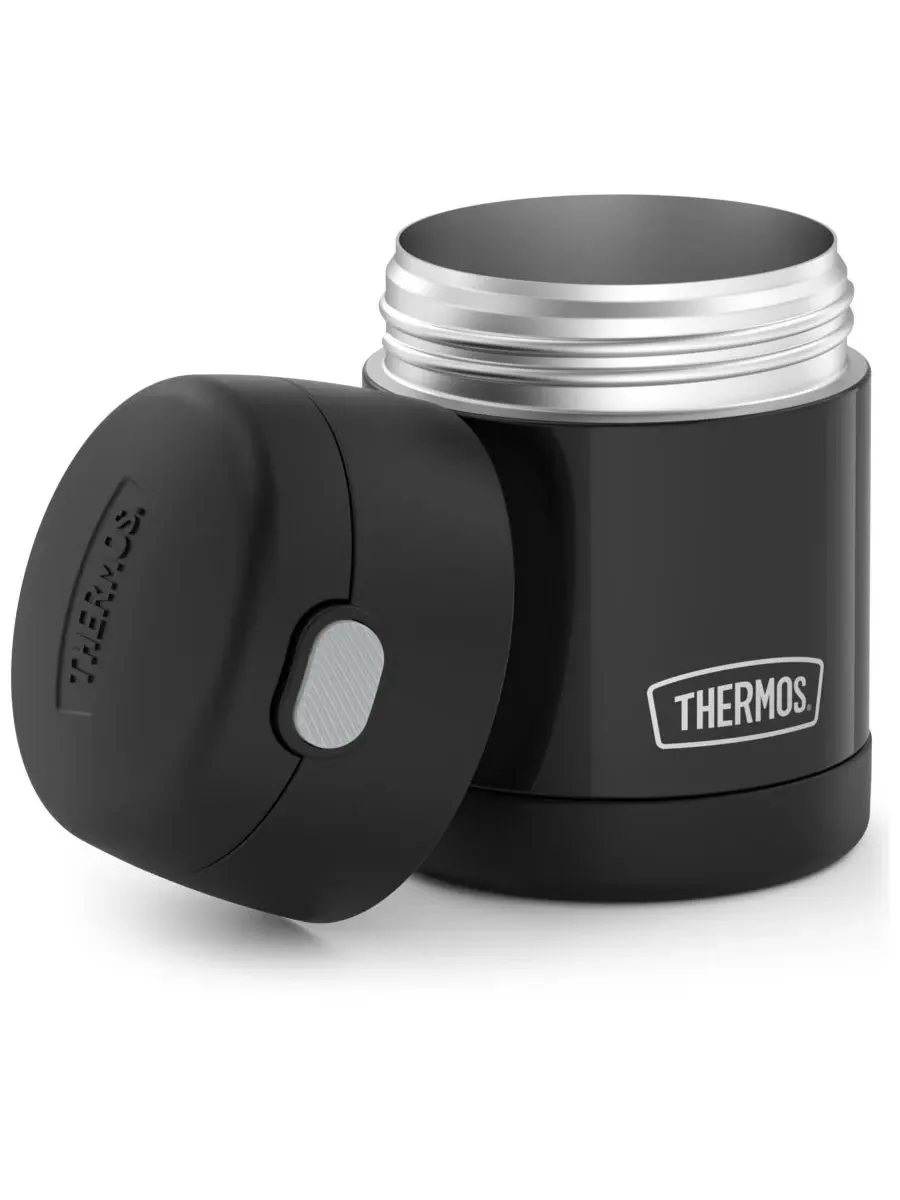 Контейнер для продуктов Funtainer, 283 мл Thermos — изображение 4 из 5, черный