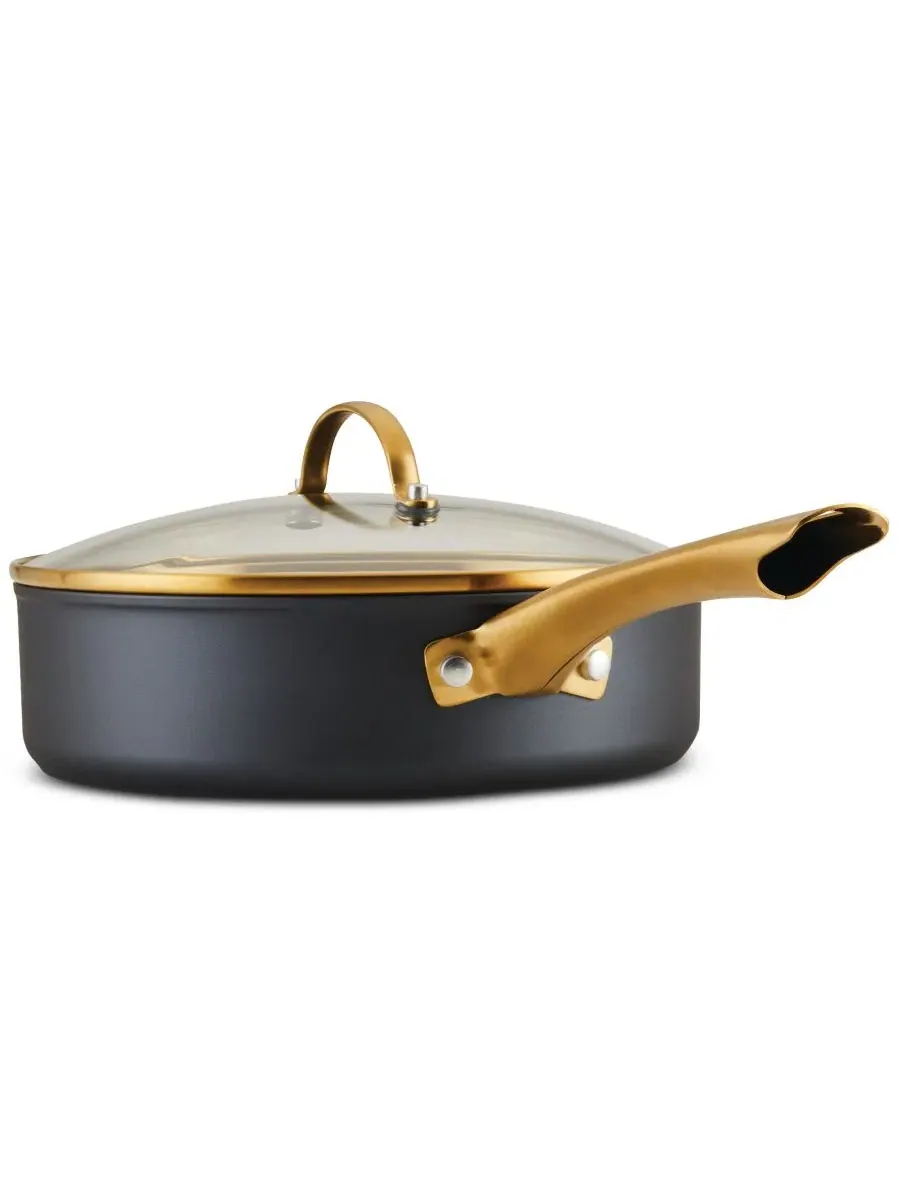 Сковорода Forged Induction Ceramic Nonstick объемом 3 л (около 9,8 л) с крышкой, керамическая, с — изображение 6 из 11