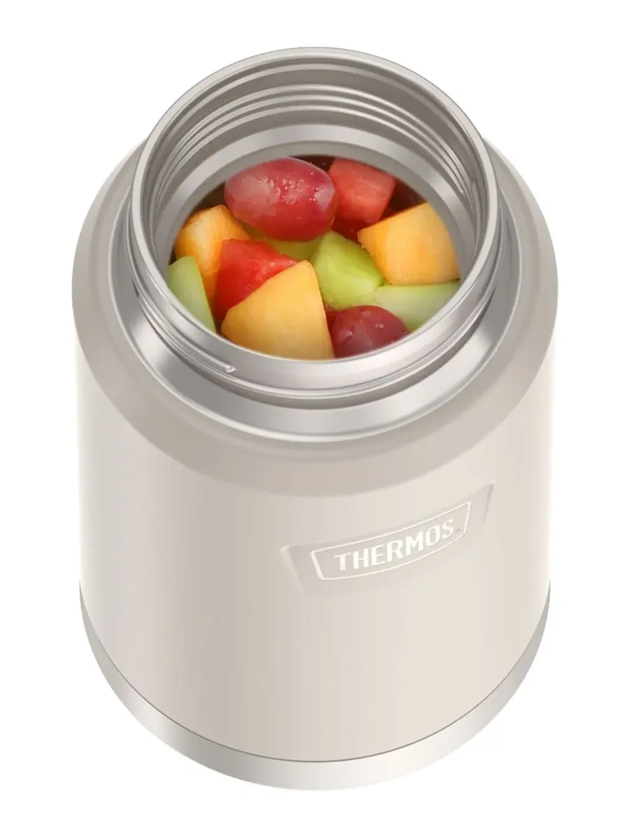 Контейнер для еды Icon Series объемом 0,7 л с ложкой Thermos — изображение 6 из 7, песчаник