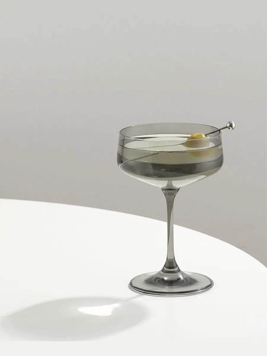 Набор из 16 бокалов Sidney Stemware JoyJolt — изображение 7 из 8, дымчатый