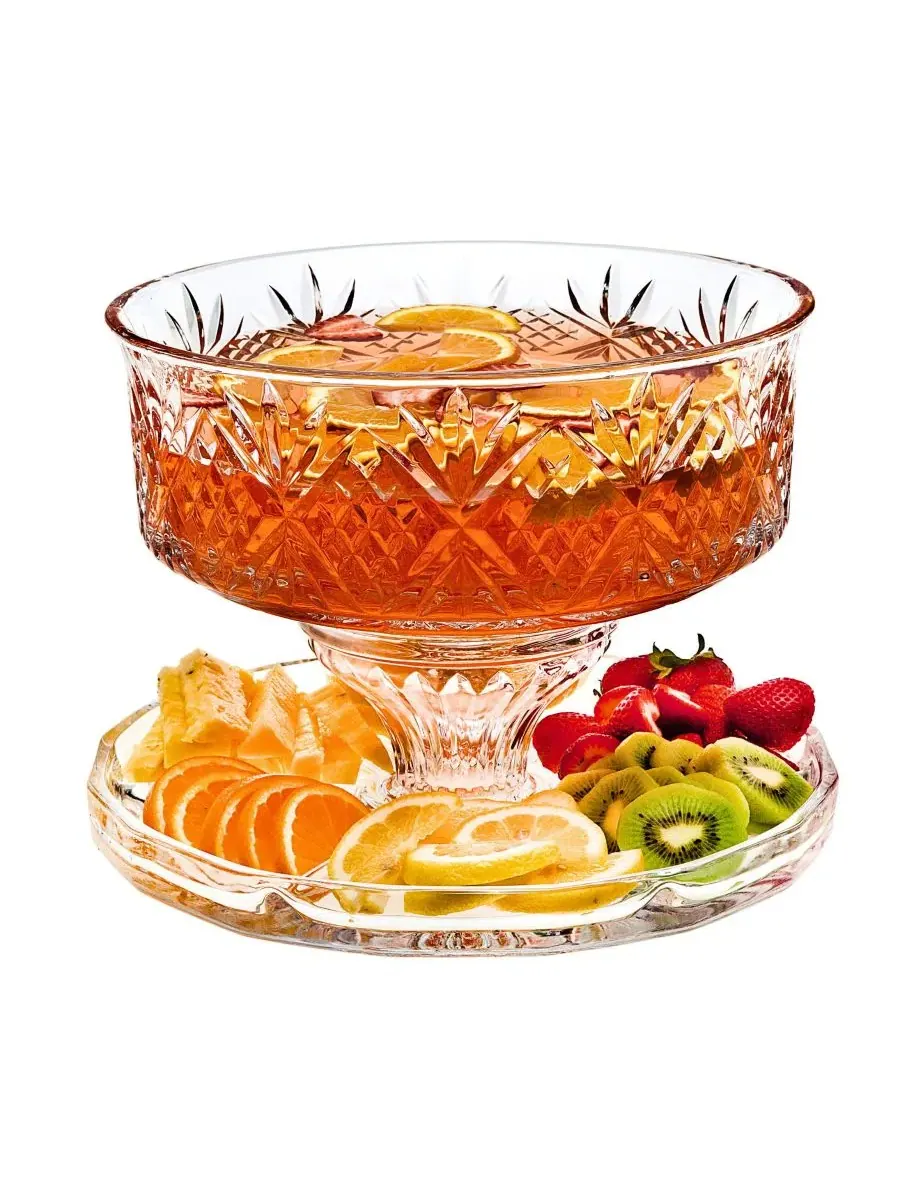 Подставка для торта с куполом, 30 см, 4-в-1, Dublin Cake Plate Godinger — изображение 6 из 6, нет цвета
