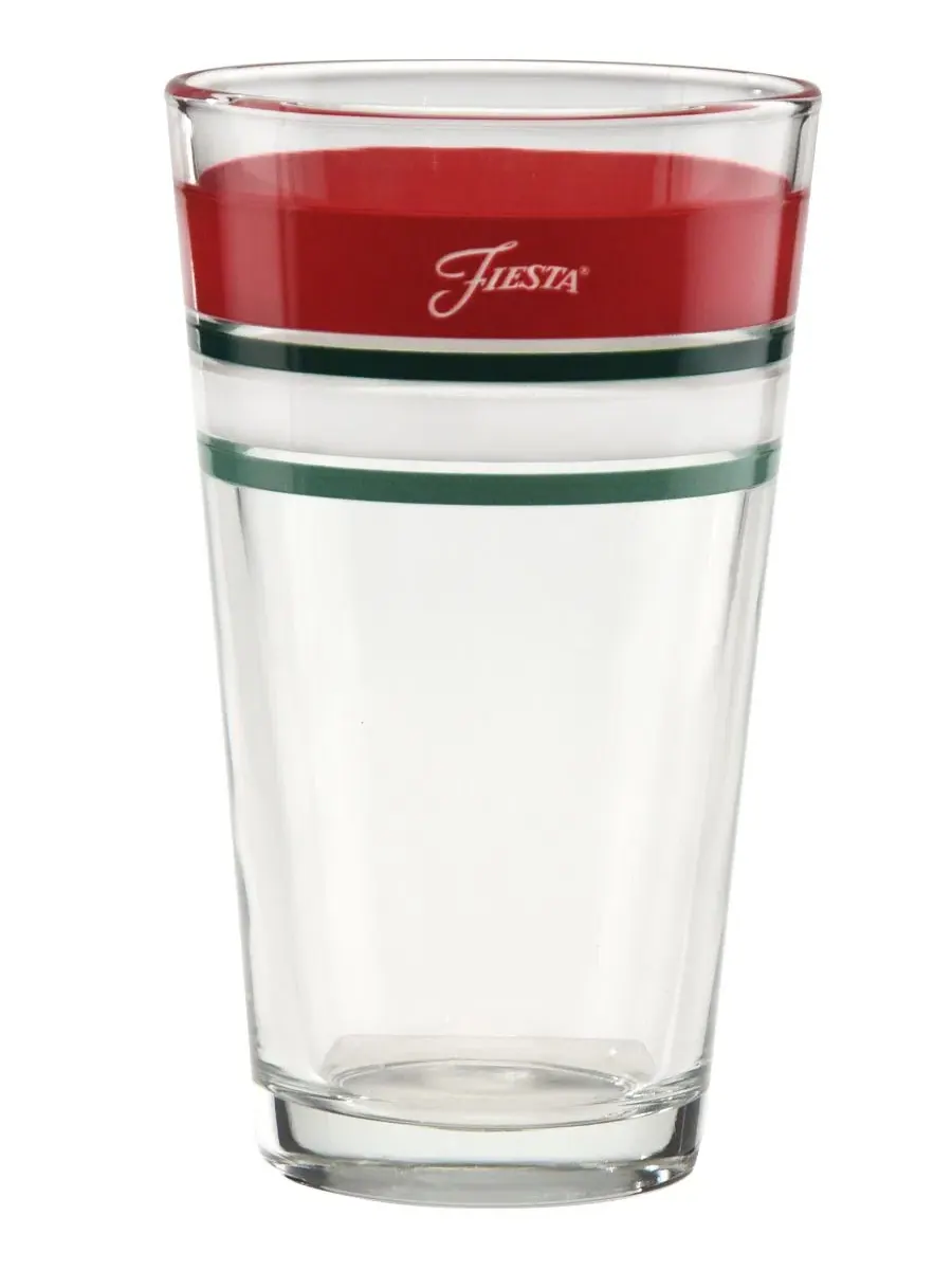 Набор из 6 стаканов для охлажденных напитков, конусные, с рождественским дизайном Fiesta — изображение 2 из 3, мульти