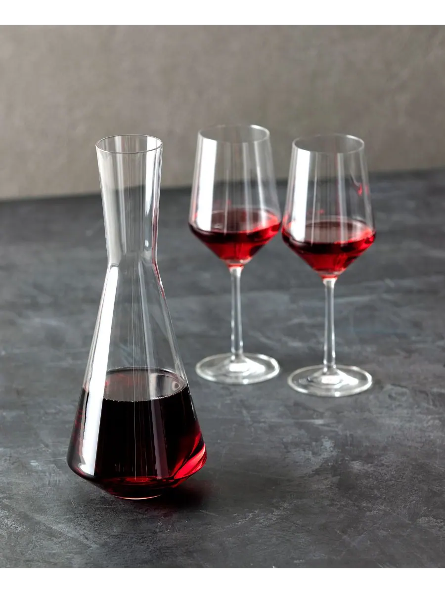 Декантер для вина Pure Wine, 25,3 унции Zwiesel Glas — изображение 5 из 7, прозрачный