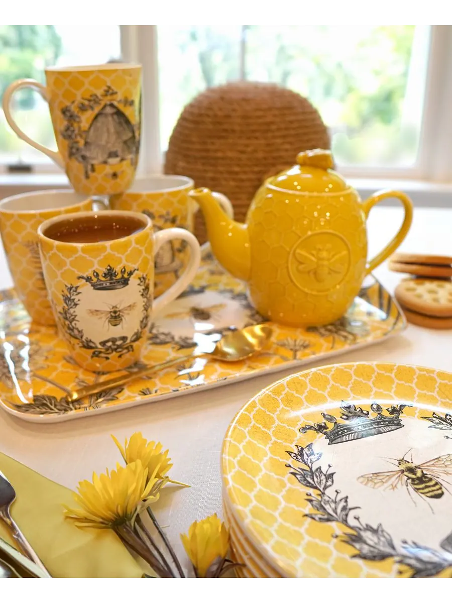 Набор из 4 кружек French Bees Certified International — изображение 5 из 5, мульти