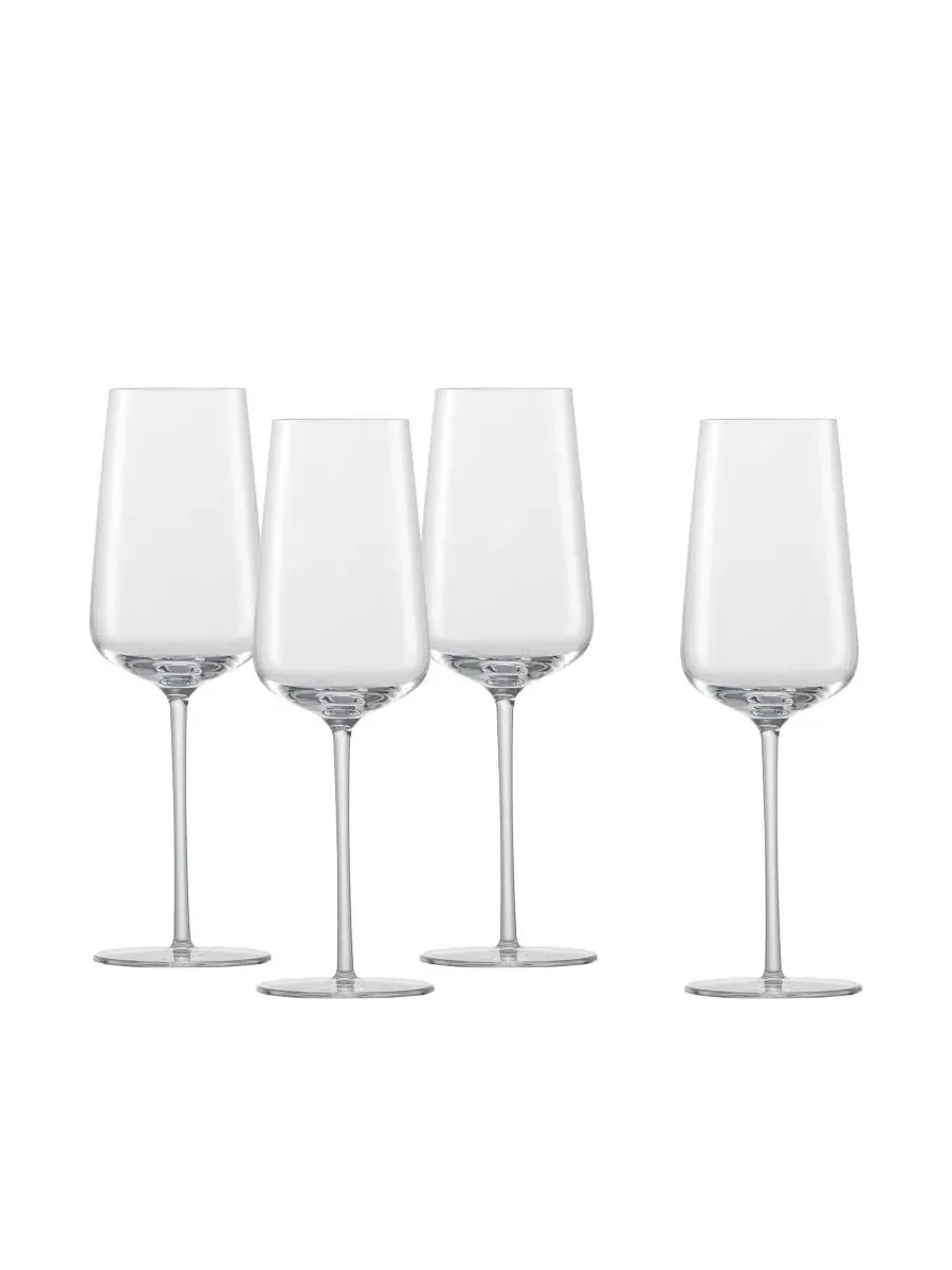 Набор из 4 бокалов для шампанского Vervino Zwiesel Glas — прозрачный