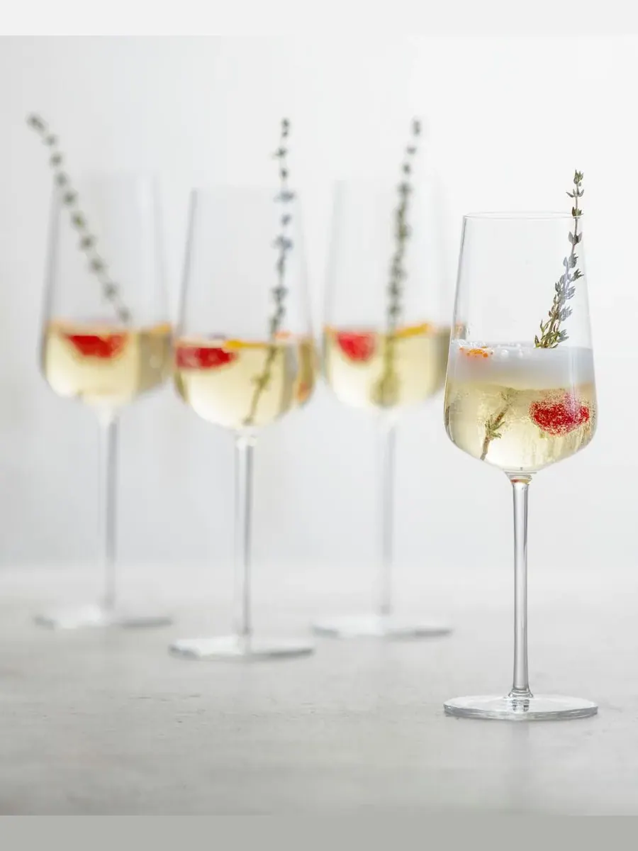 Набор из 4 бокалов для шампанского Vervino Zwiesel Glas — изображение 5 из 10, прозрачный
