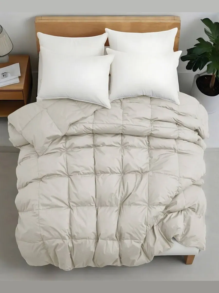 Уютное пуховое одеяло Comfort, размер King Unikome, сливочный — изображение 1 из 6, бежевый
