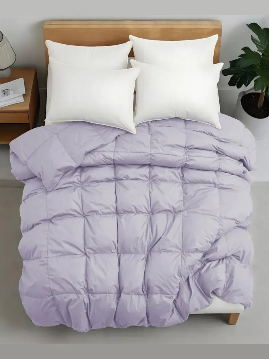 Уютное пуховое одеяло Comfort, размер King Unikome — изображение 1 из 6, фиолетовый
