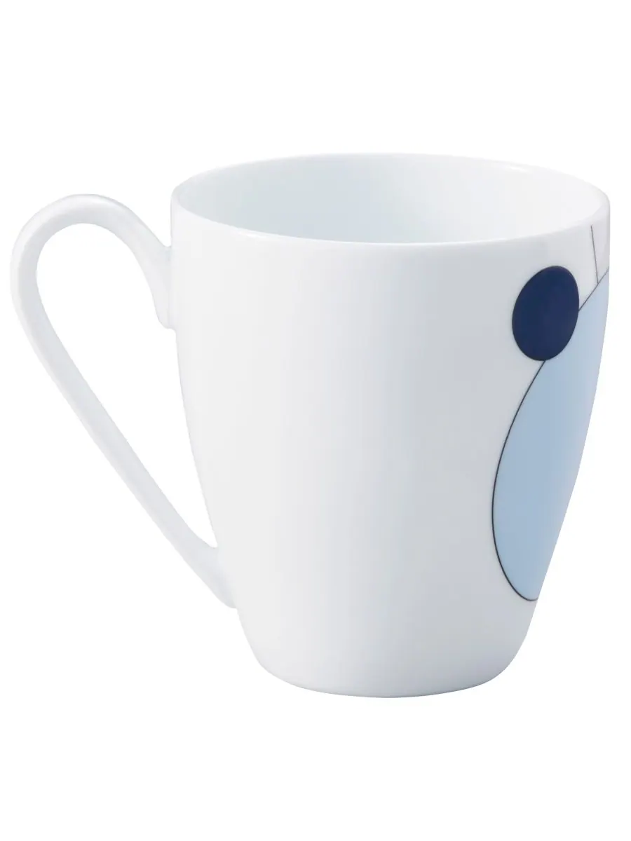 Noritake Набор из 2 кружек Frank Lloyd Wright Imperial Cabaret Blue, 10 унций — изображение 4 из 7, синий