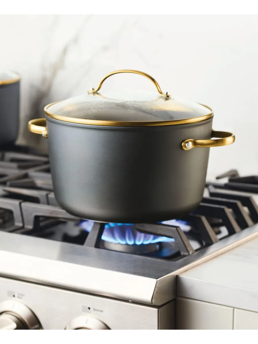 Набор посуды для индукционных плит Forged Induction из 12 предметов, изготовленный из — изображение 2 из 7, черный